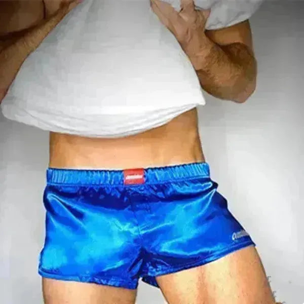 Boxer masculin Brief Home Wear Lounge Court pantalon souffrant de sous-vêtements
