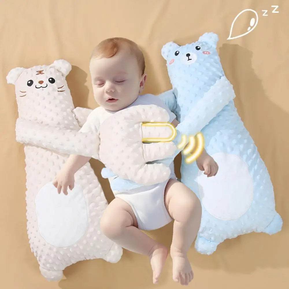 Oreiller Épuisant pour Bébé Contrôlé à Distance à Main Apaisant pour le Sommeil du Bébé Peluche Cartoon Confort pour Tout-PetitEX-STOCK Canada