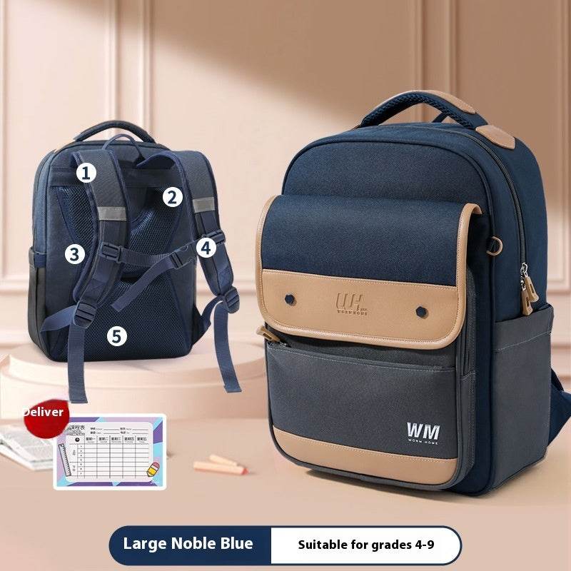 Children's Backpack For Grade Portable Burden Alleviation - EX-STOCK Canada