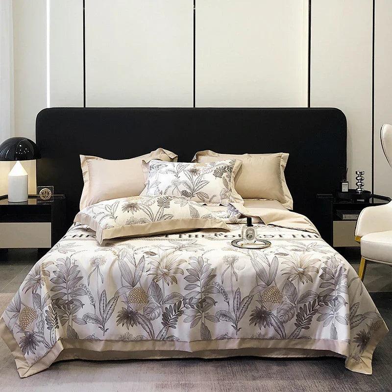 Tencel Summer Duvet Four-piece Washed Silk EX-STOCK Canada
