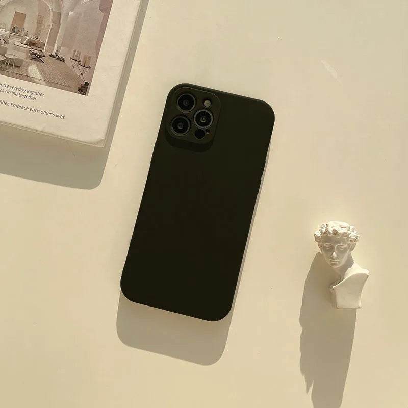 Original Liquid Silicone Frosted Phone Case - EX-STOCK Canada