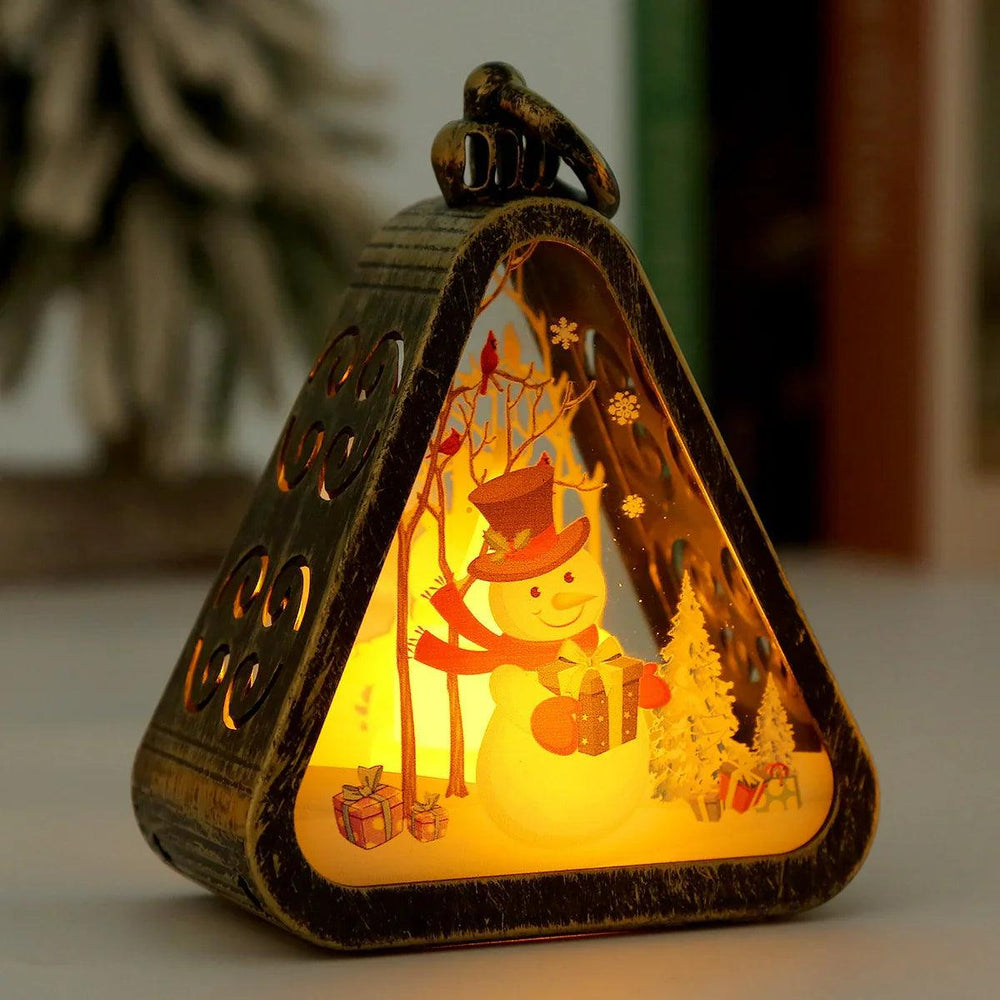 Christmas Decorations Retro Electric Candle Lamp Luminous Ornaments EX-STOCK Canada