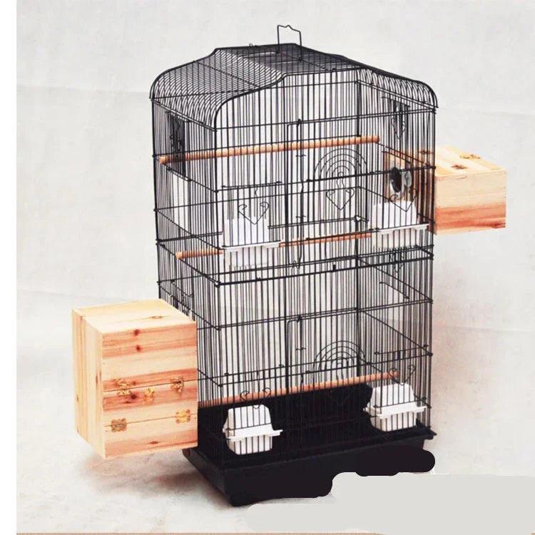 Cage à oiseaux portable en fil pour perroquet et animal de compagnieEX-STOCK Canada