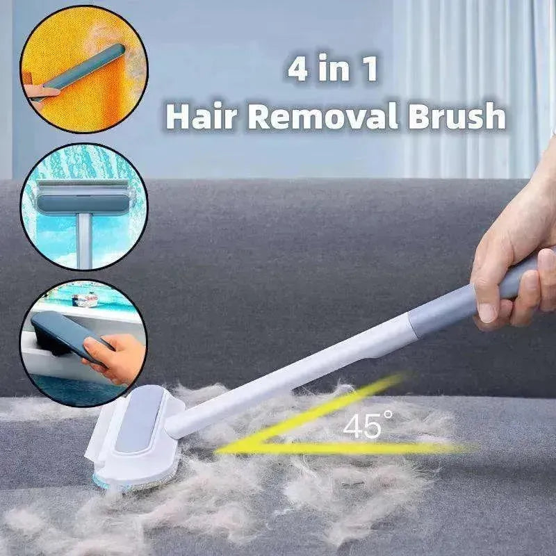 Brosse 4 en 1 multifonctionnelle pour enlever les poils d'animaux et nettoyer - EX-STOCK Canada