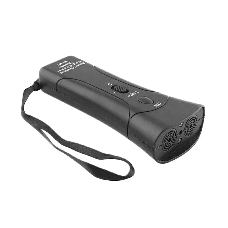 3-in-1 Anti Barking Dog Training Device Ultrasonic Dog Training Repeller LED Flashlight EX-STOCK Canada