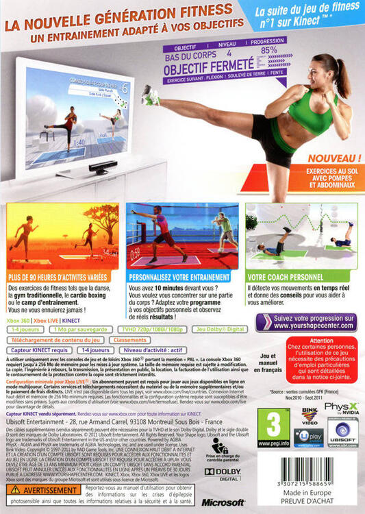 Your Shape: Fitness Evolved 2012 (gebraucht)