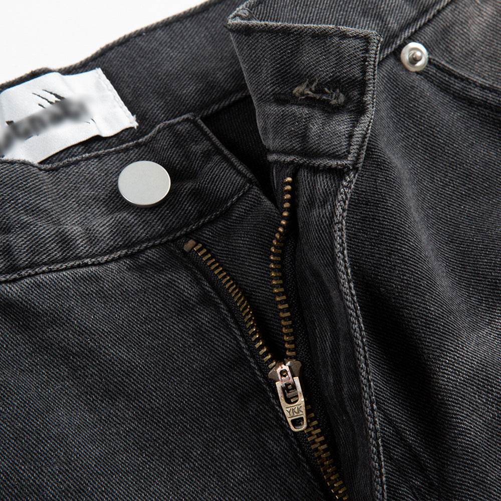 Punk Beggar Ripped Denim Straight-leg Trousers Men Jeans - EX-STOCK Canada