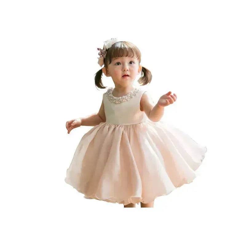Piano Puffy Gauze Princess Dress Host Birthday Gift Children Dress - EX-STOCK Canada