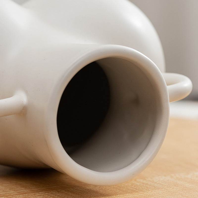 Artificial human body art dry flower vase - EX-STOCK Canada