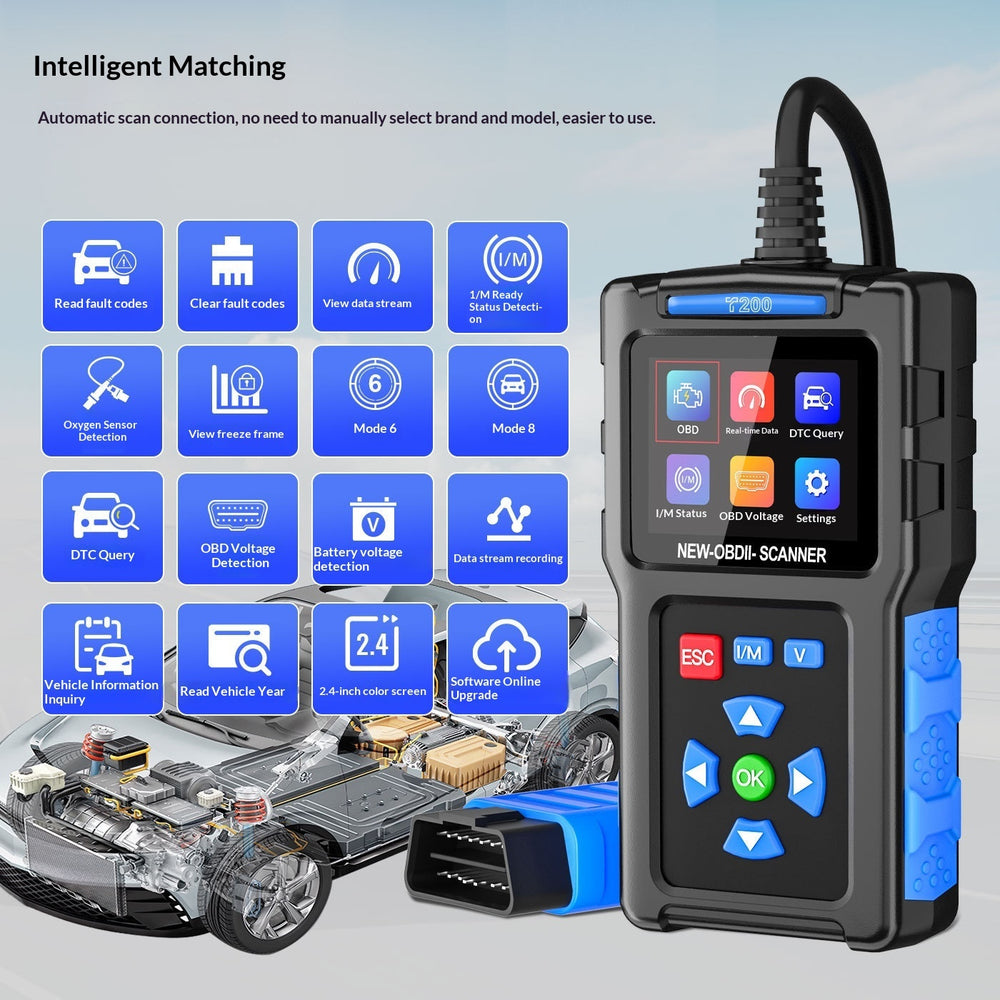 T200 Automobile Fault Diagnosis Instrument