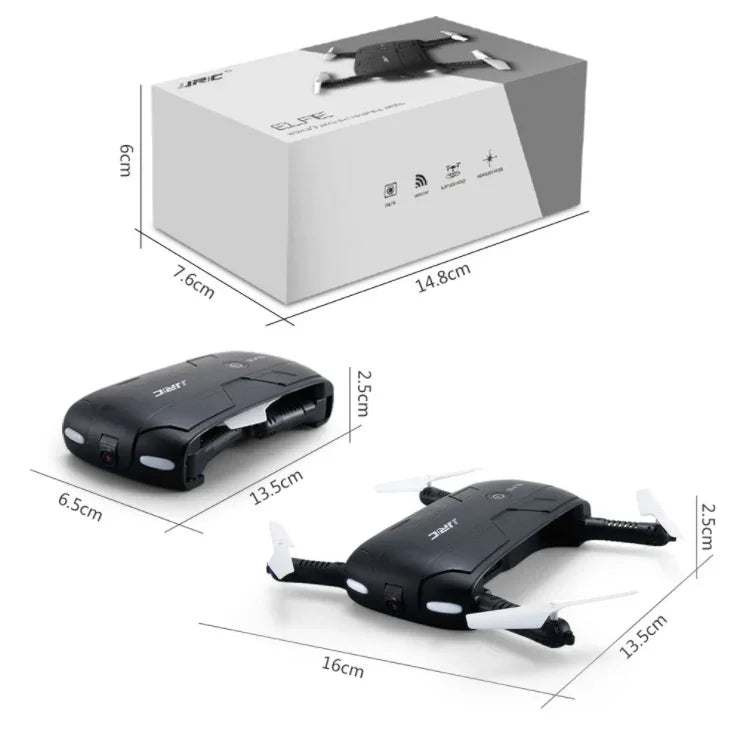 JJRC H37 Elfie foldable Mini Selfie Drone JJRC H37 W/ Camera Altitude Hold FPV Quadcopter WIFI phone Control RC Helicopter Drone EX-STOCK Canada
