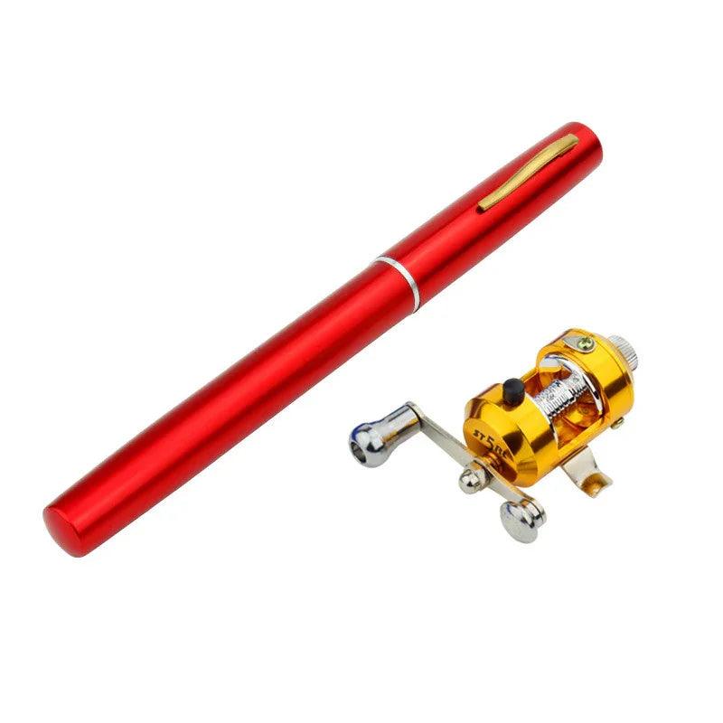 Canne à pêche Mini de 1 mètre pour le commerce extérieur, canne à pêche portable de type stylo pour Amazon WISH, canne à pêche AEX-STOCK Canada