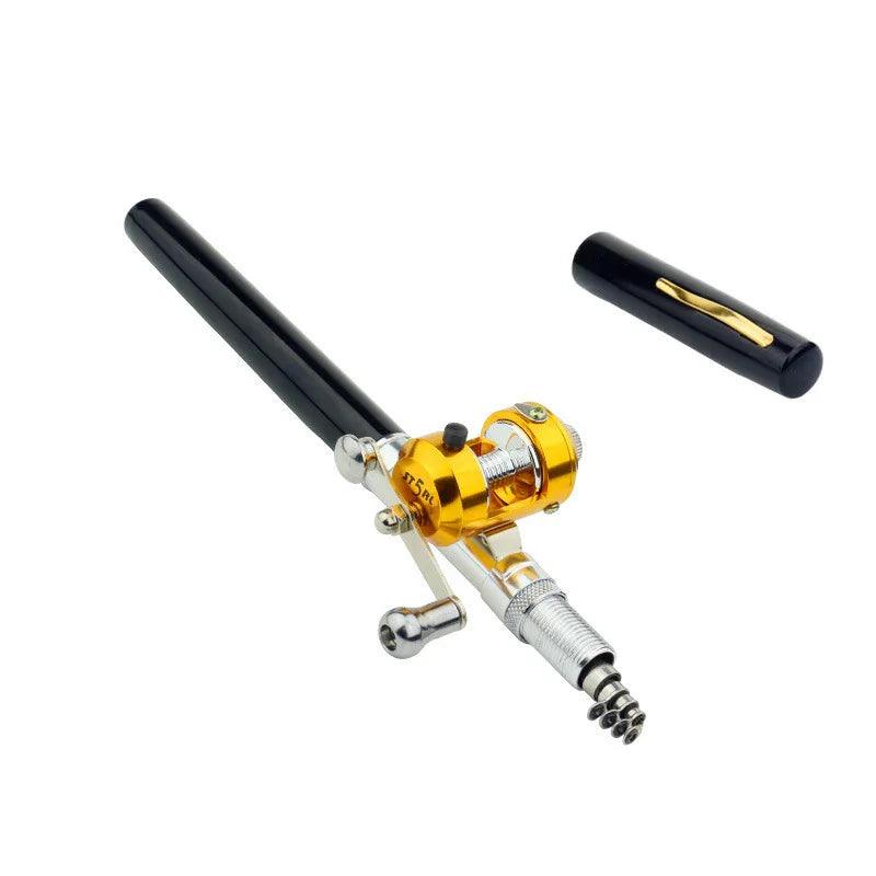Canne à pêche Mini de 1 mètre pour le commerce extérieur, canne à pêche portable de type stylo pour Amazon WISH, canne à pêche AEX-STOCK Canada