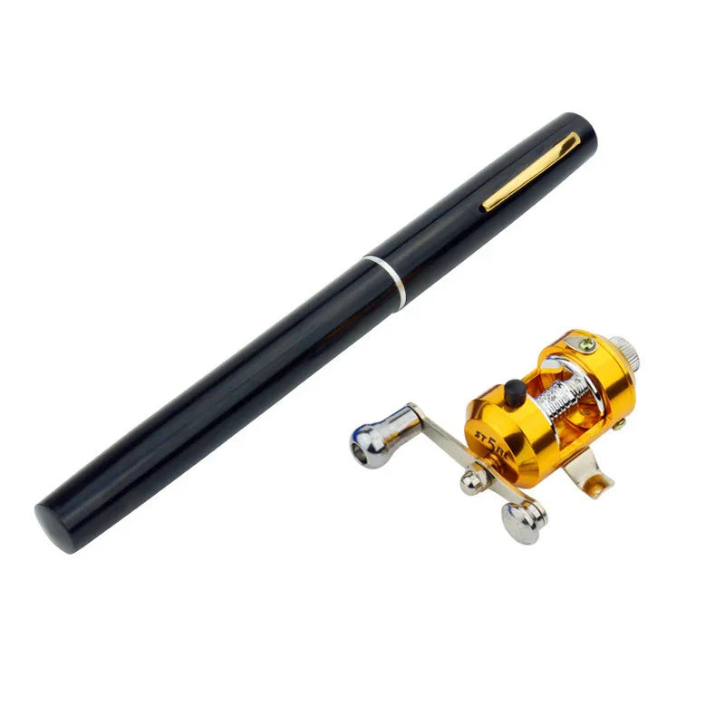 1 meters foreign trade Mini fishing rod, cross border Amazon WISH portable pen fishing rod Fishing Rod A EX-STOCK Canada