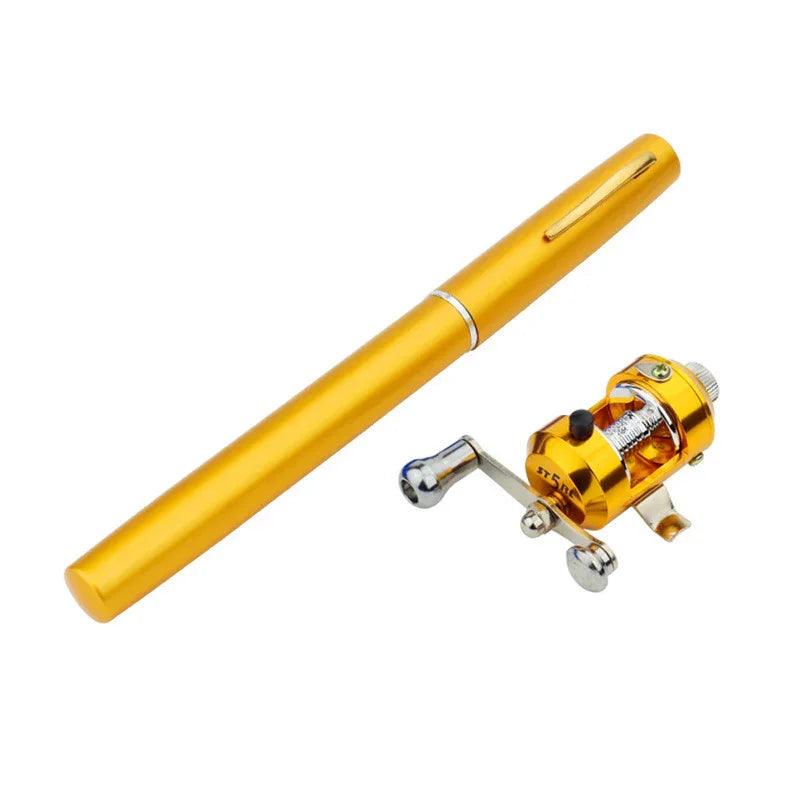 Canne à pêche Mini de 1 mètre pour le commerce extérieur, canne à pêche portable de type stylo pour Amazon WISH, canne à pêche AEX-STOCK Canada