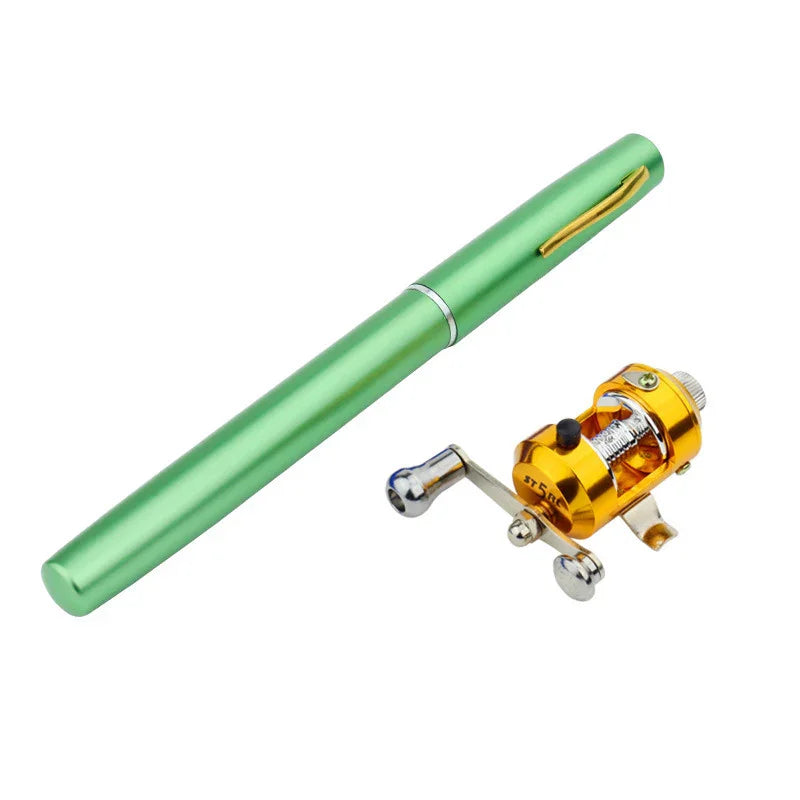 1 meters foreign trade Mini fishing rod, cross border Amazon WISH portable pen fishing rod Fishing Rod A EX-STOCK Canada