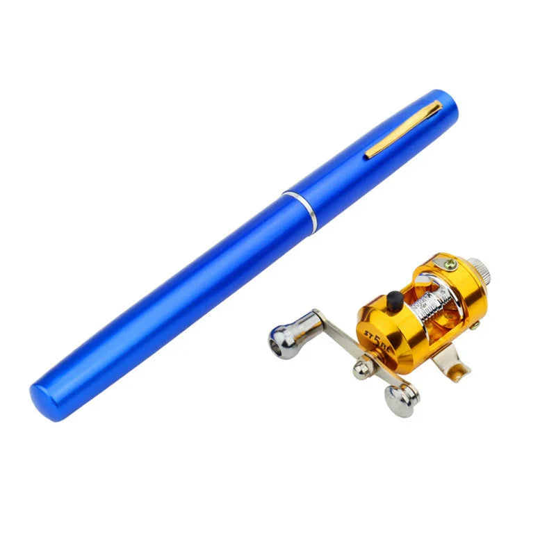 1 meters foreign trade Mini fishing rod, cross border Amazon WISH portable pen fishing rod Fishing Rod A EX-STOCK Canada
