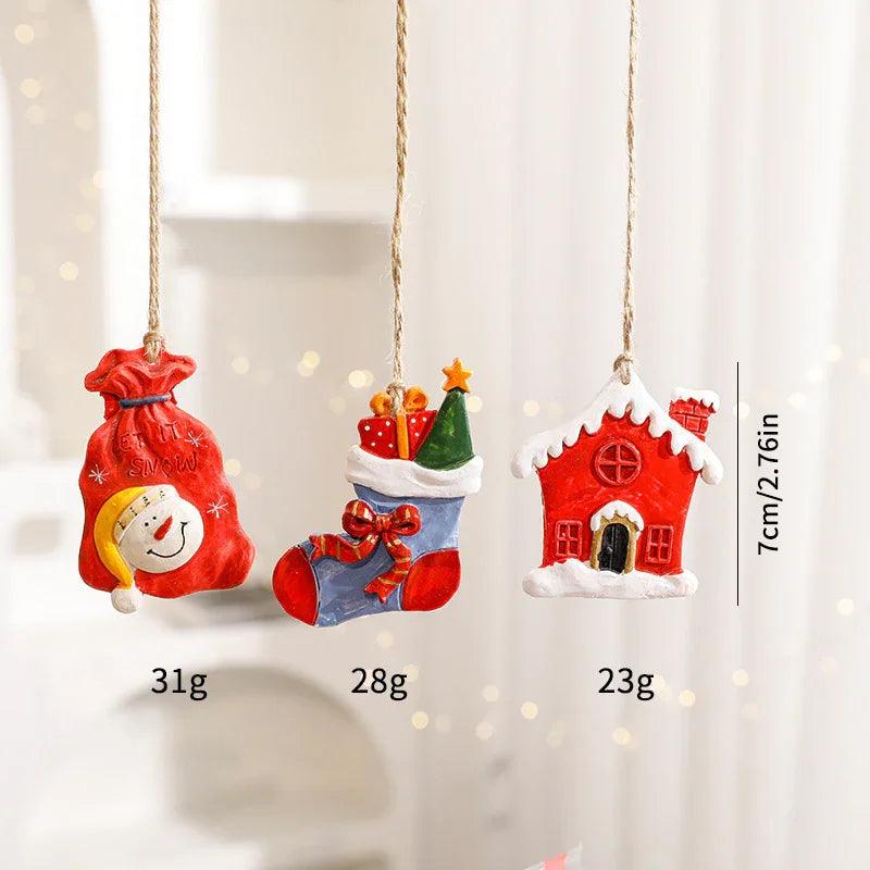 Decorazioni di Natale Cartone Animato Renna OrnamentiEX-STOCK Canada