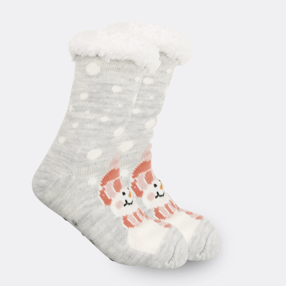 Christmas Women's Thickened Fleece-lined Room Socks EX-STOCK Canada
