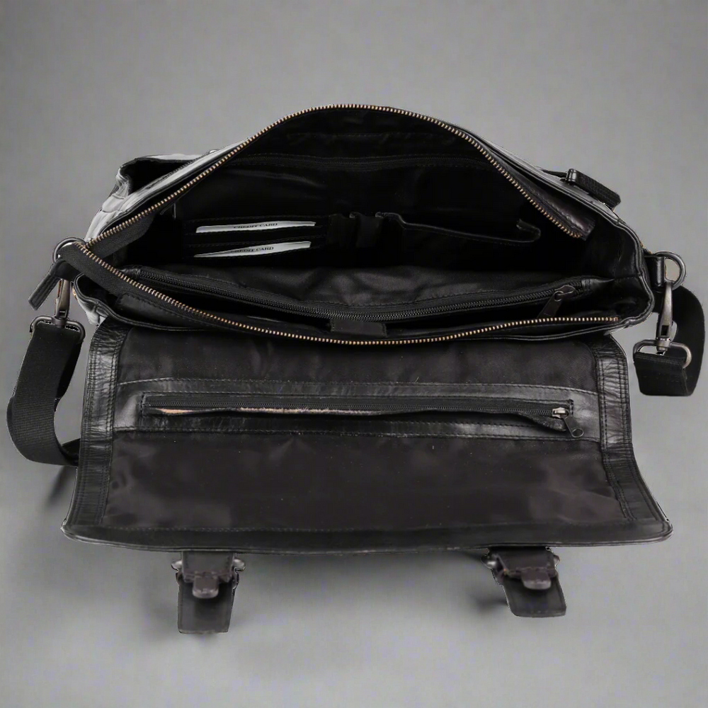 MET Messenger Laptop Leather Bag EX-STOCK Canada