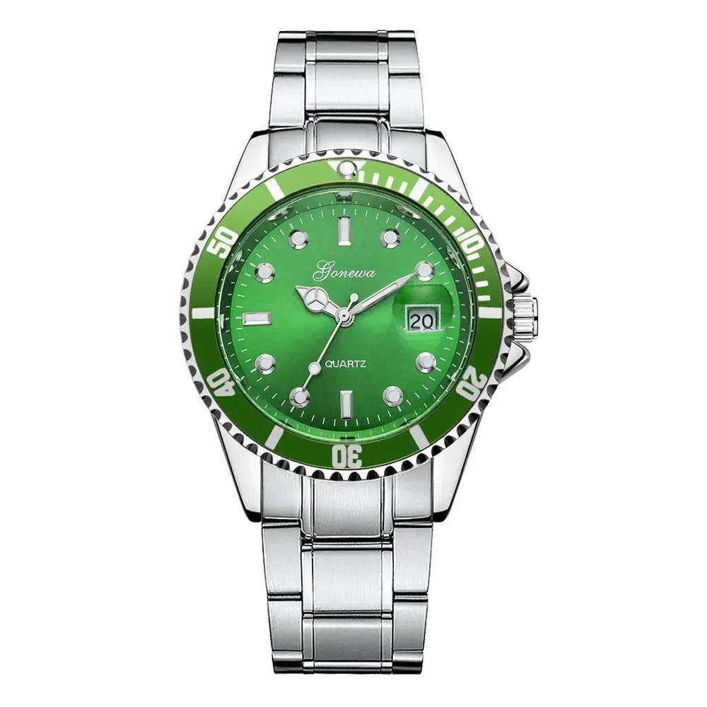 Calendar exquisite quartz watch - EX-STOCK Canada