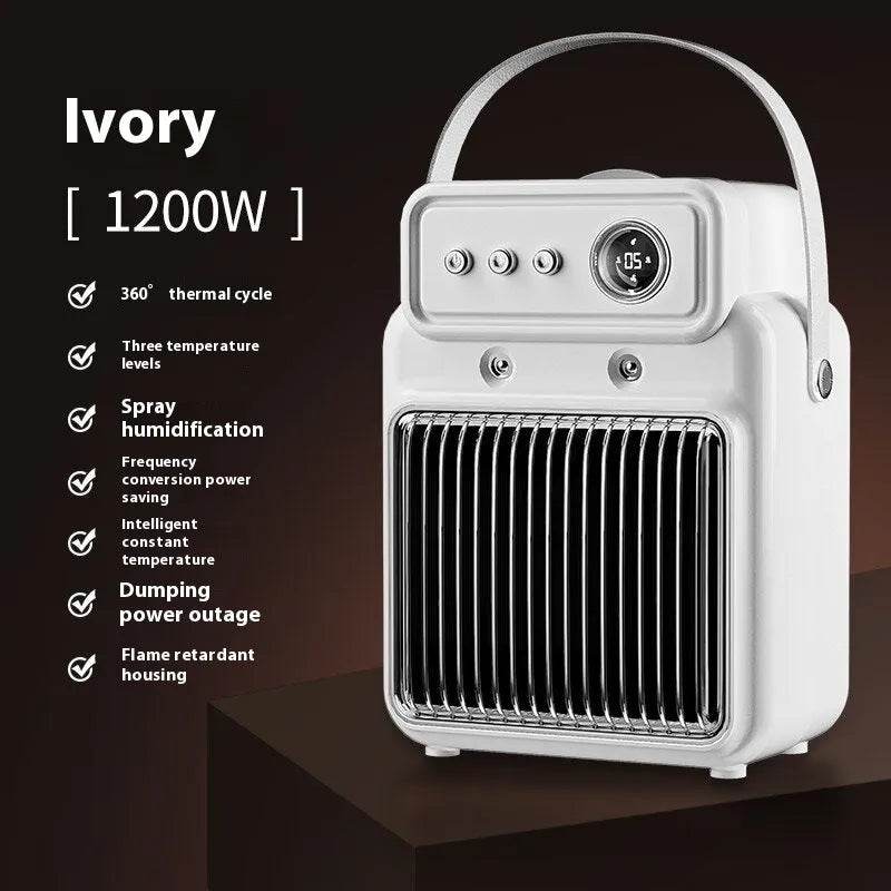 2 in 1 Indoor House Room Humidifier and Space Heater Warm Air Blower - EX-STOCK Canada