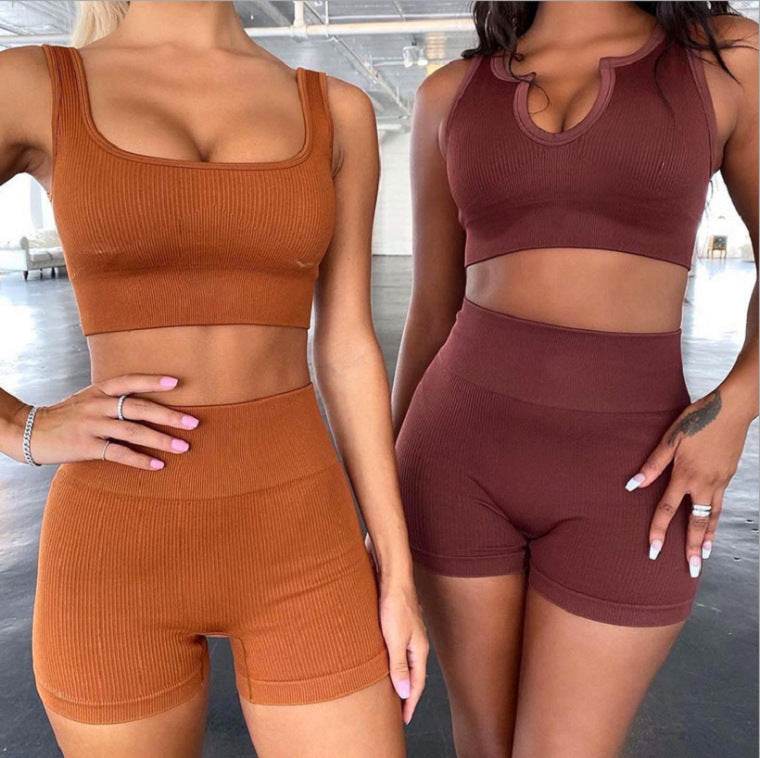 6pcs Yoga Workout Outfit set for women Gym clothes - EX-STOCK Canada