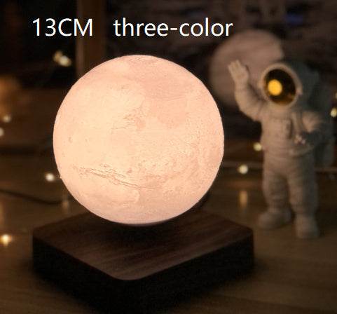 Magnetic Levitation Table Lamp Moon Light 3D Printing Planet Night Light - EX-STOCK Canada