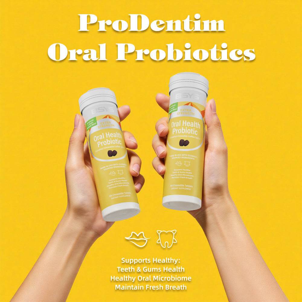 BSYS Coffee Lovers Meet Your New Obsession Oral Probiotic Chews That TASTE LIKE COFFEE High-quality Supplements For Your Mouth No Gross Aftertaste, Just That Rich, Roasty Vibe. Game Changer - EX-STOCK Canada