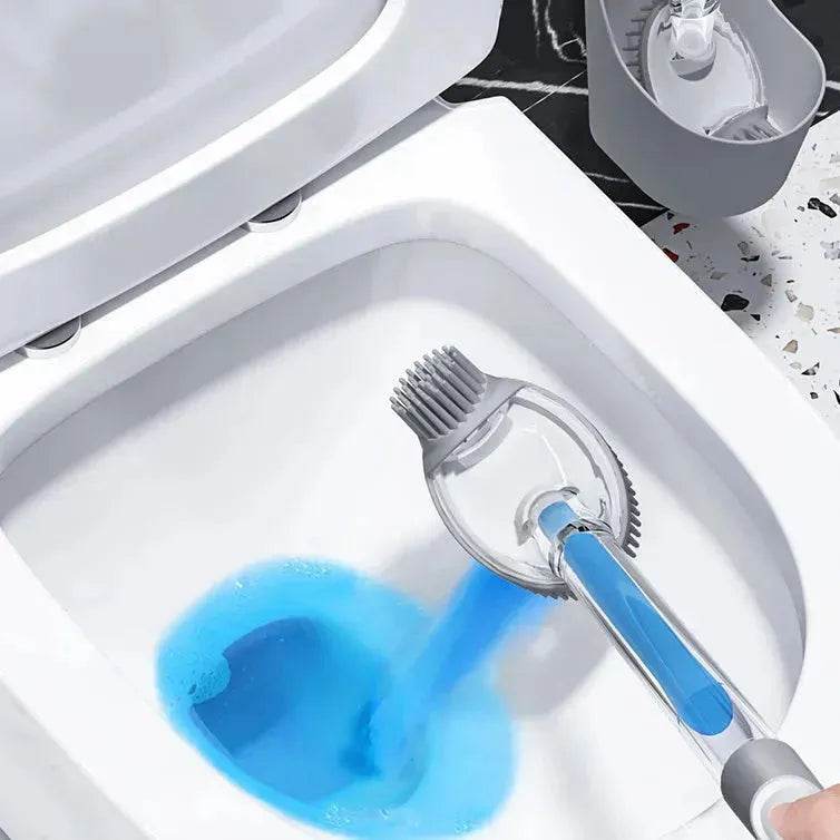 Household Sturdy Bristle strong silicone Toilet brush - EX-STOCK Canada