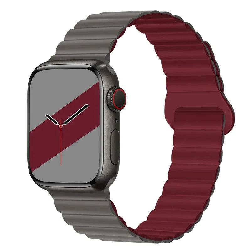 Band Silicone Magnetic Watch Strap - EX-STOCK Canada