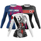 Printed Slim Fit Long Sleeve Workout Tops for Women - EX-STOCK Canada