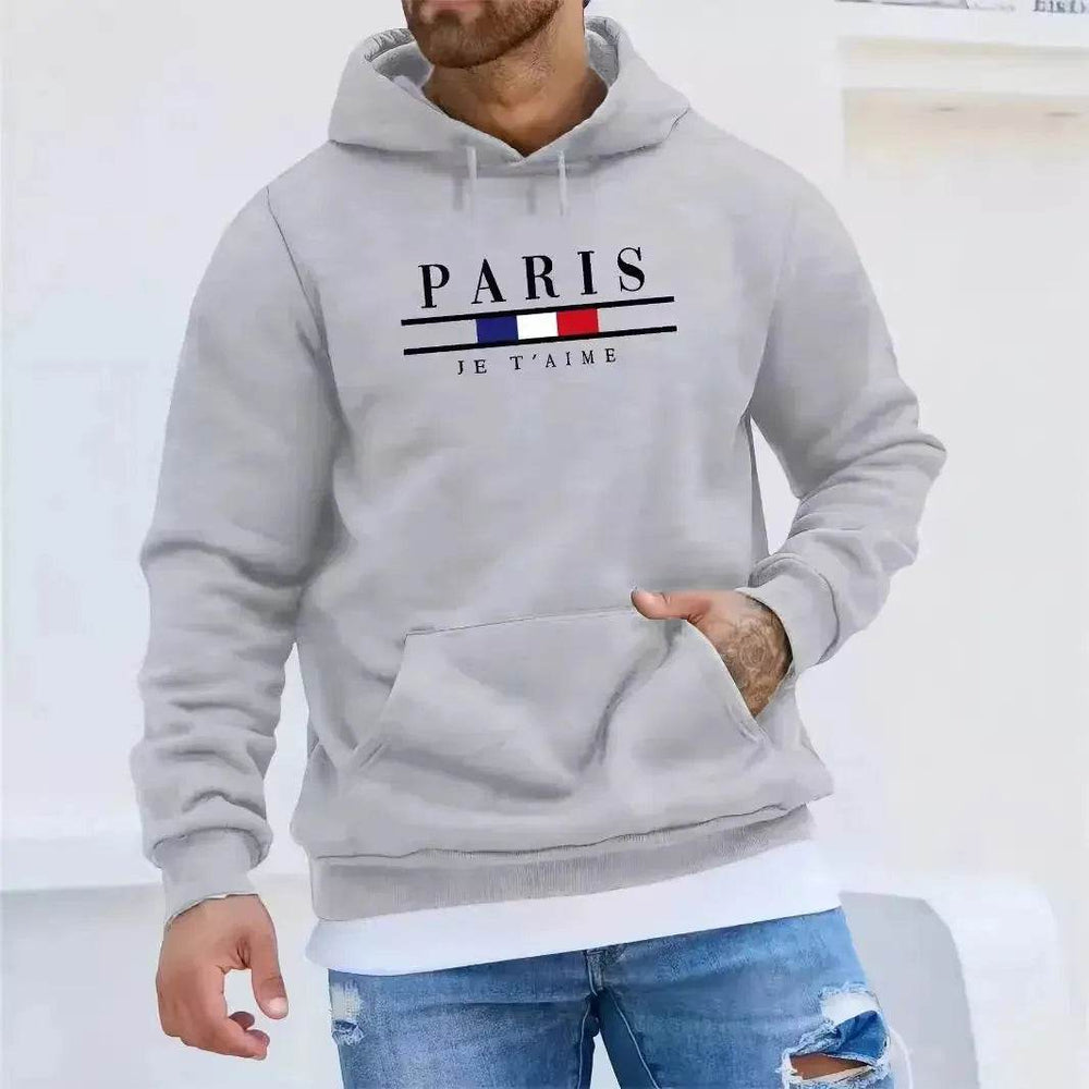 Casual Autumn And Winter Thick Cashmere sweatshirt Hoodie Pullover for men - EX-STOCK Canada