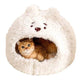 Closed Warm Plush Pet Cat Nest - EX-STOCK Canada