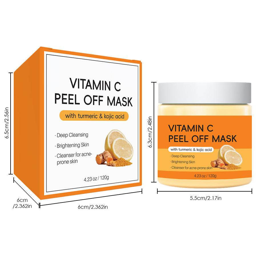 Vitamin C peel Off Face Mask Brightening Mask - EX-STOCK Canada