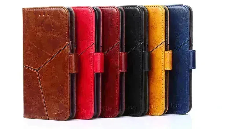 Samsung S10 Creative Leather Protective Phone Case