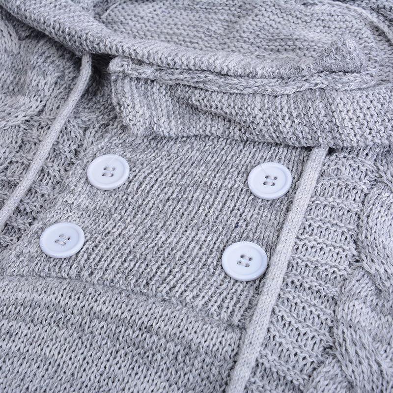Turtleneck hooded sweater EX-STOCK Canada