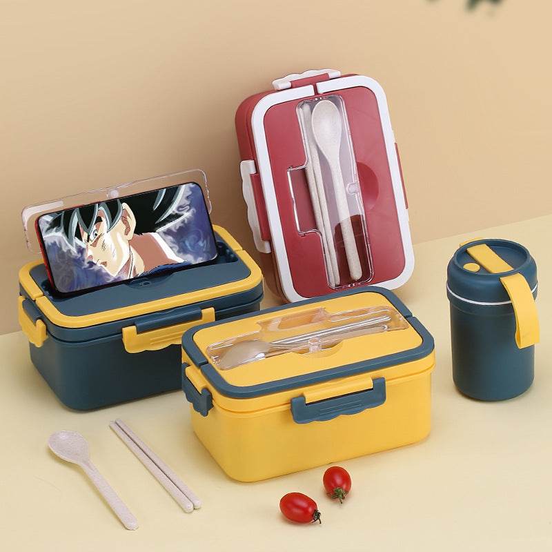 Microwave-Safe Stainless Steel Lunch Box for Work and School - EX-STOCK Canada