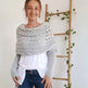 Autumn And Winter Warm Knitted Shawl Women's Hollowed-out Double Sleeve Shawl Collar Fashion Natural For Home And Party EX-STOCK Canada