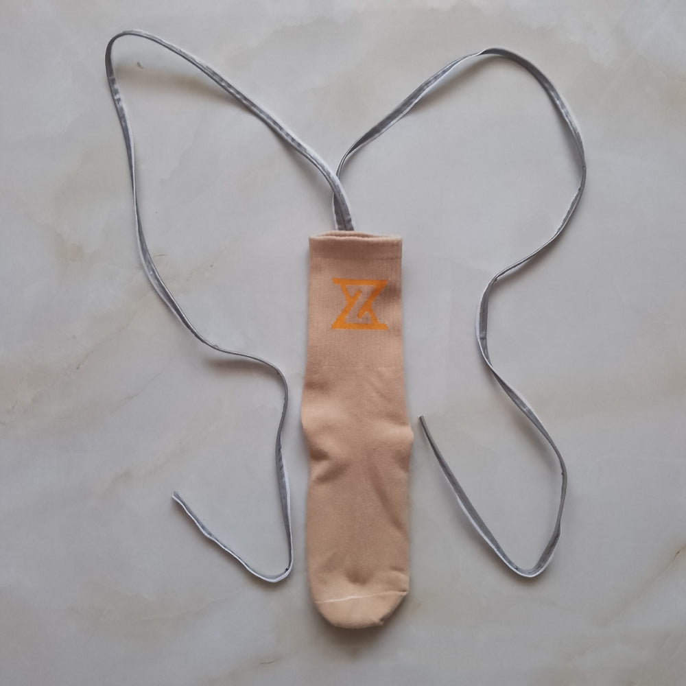 Christmas Reflective Luminous Dance Strap Women's Socks EX-STOCK Canada