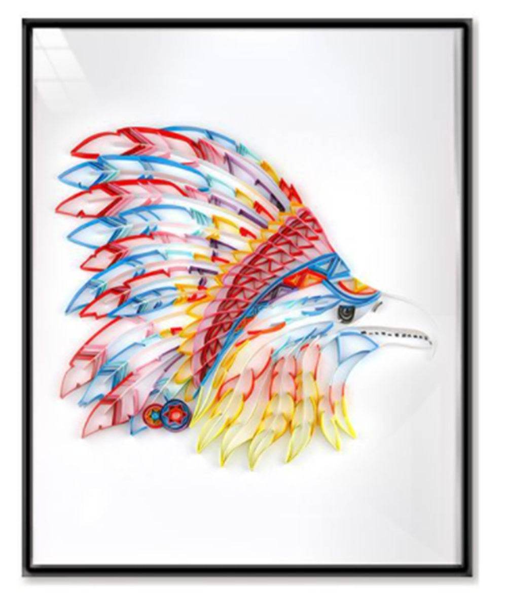 Quilted Paper Painting Creative Handmade Crafts - EX-STOCK Canada