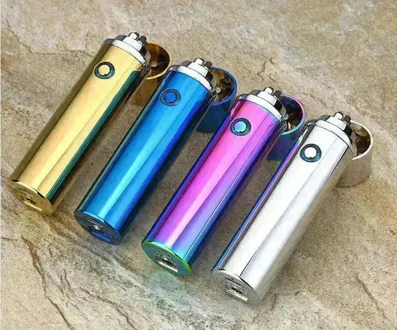 ولاعة سيجار كهربائية تعمل بمنفذ USB بدون دخان ومقاومة للرياح