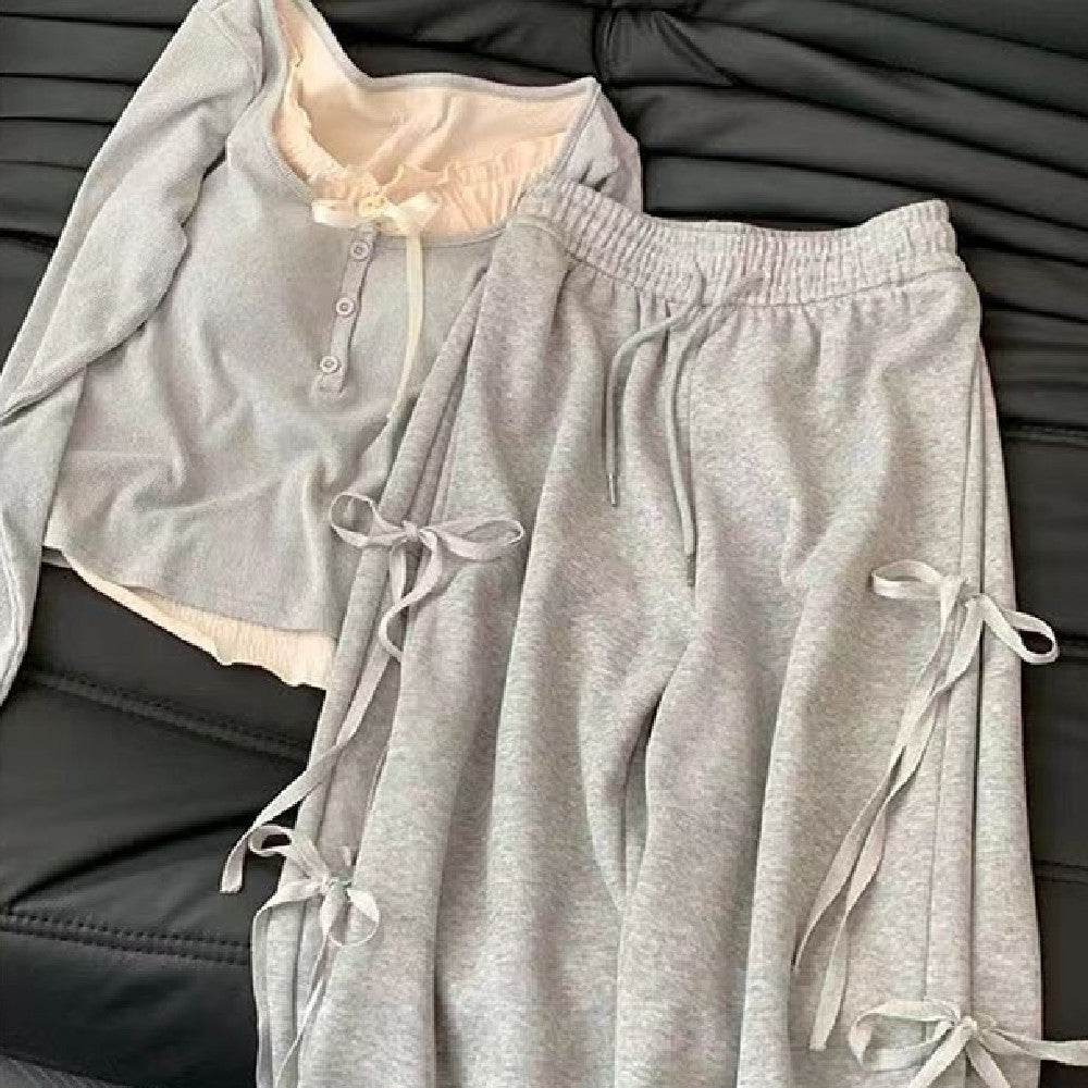 Spring Athleisure wear Sweatsuit Outfit 2pcs - EX-STOCK Canada