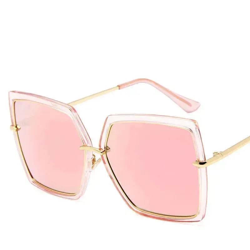 Reflective Fashion metal retro sunglasses for Women - EX-STOCK Canada