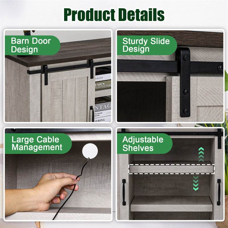 Vintage Home Living Room Wooden TV Cabinet - EX-STOCK Canada