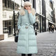 Women's Mid Length Fur Hoodie Winter Jacket Coat - EX-STOCK Canada