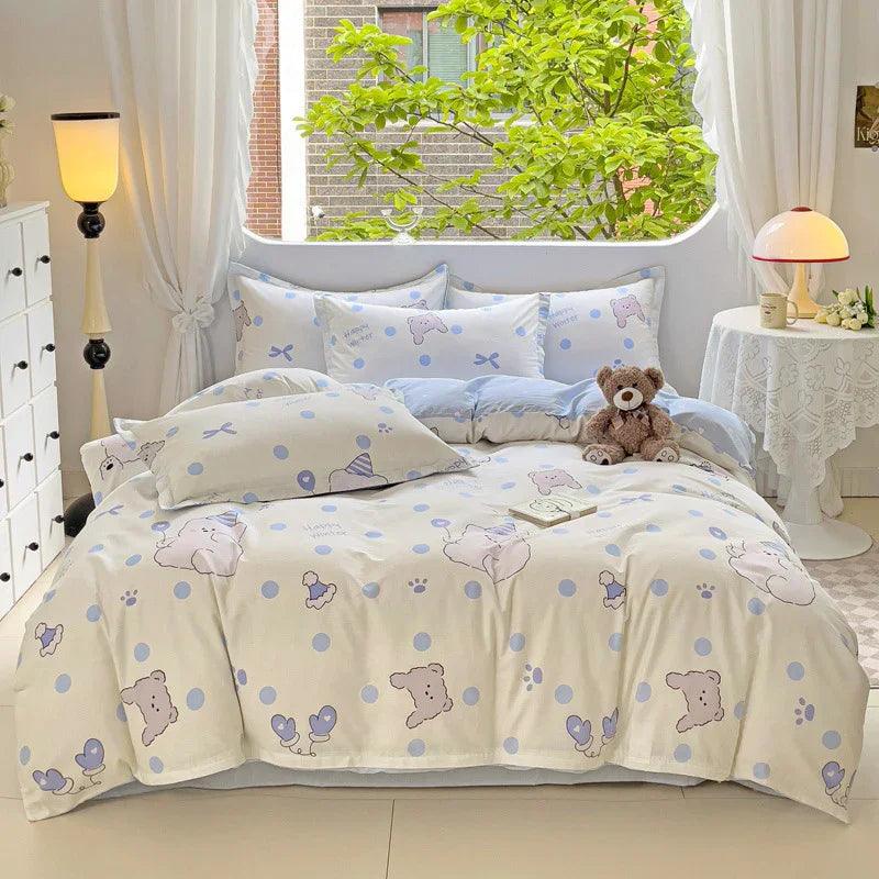 Cartoon Duvet Cover Bedding Bed Sheet Cute Quilt Cover EX-STOCK Canada