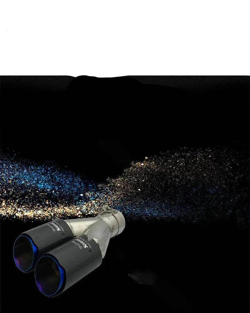 Y Model Compatible For Remus Exhaust Pipe Tip Muffler Tips Carbon Fiber Stainless Steel Dual Outlet Tails Throat Rear Nozzle - EX-STOCK Canada