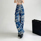 New Tie-dye Baggy CargoTrousers With Pockets Y2K Fashion High Waist Loose Wide Leg Pants Spring And Autumn - EX-STOCK Canada