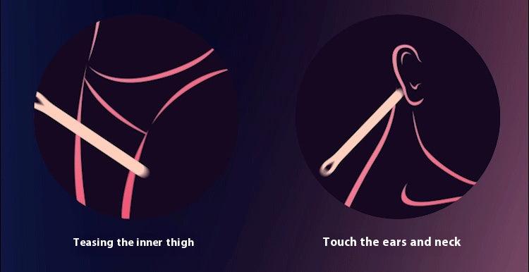 Illustrations de parties du corps avec texte sur un fond sombre